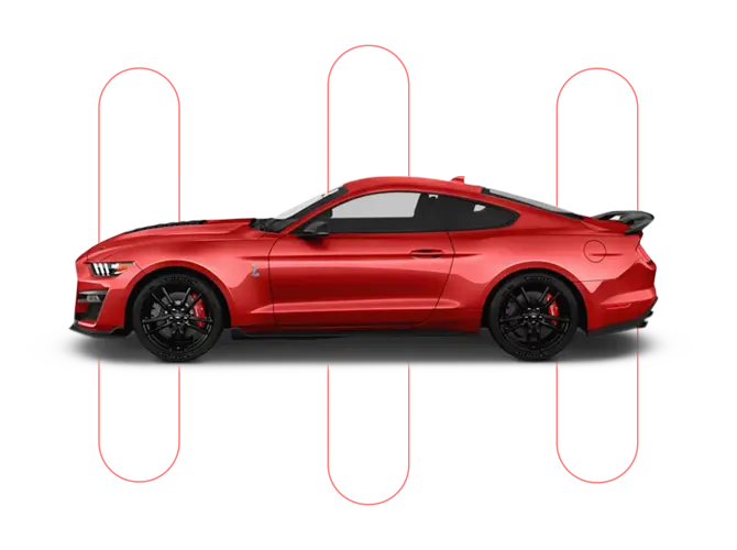 Mustang Controle Remoto Gasolina