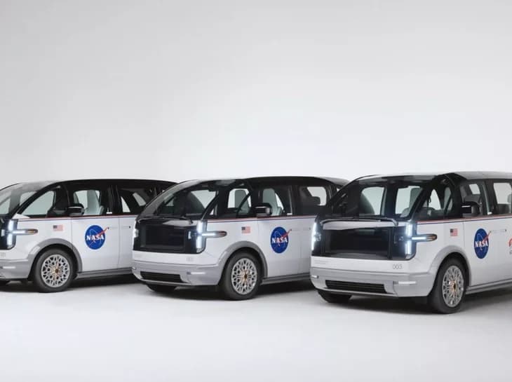 Astronautas da Nasa usarão vans pra ir à lua