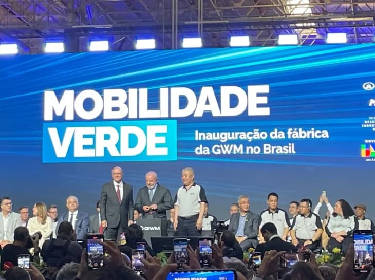 Lula inaugura fábrica da GWM em Iracemápolis (SP)