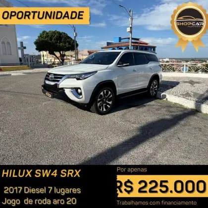 Carro 2.8 SRX 4X4 7 LUGARES 16V TURBO INTERCOOLER DIESEL 4P AUTOMÁTICO