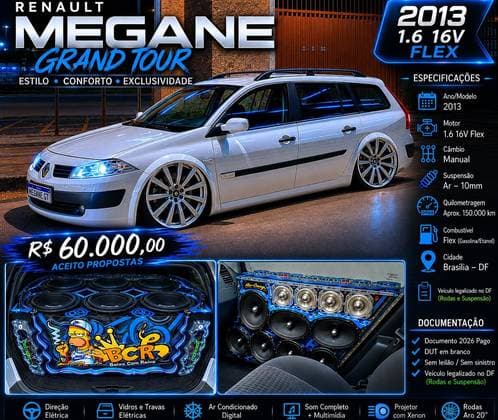 Carro 1.6 DYNAMIQUE GRAND TOUR 16V FLEX 4P MANUAL