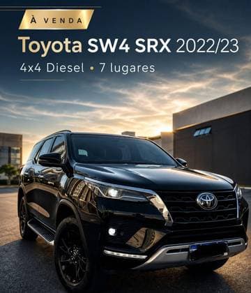 Carro 2.8 D-4D TURBO DIESEL SRX 7L 4X4 AUTOMÁTICO