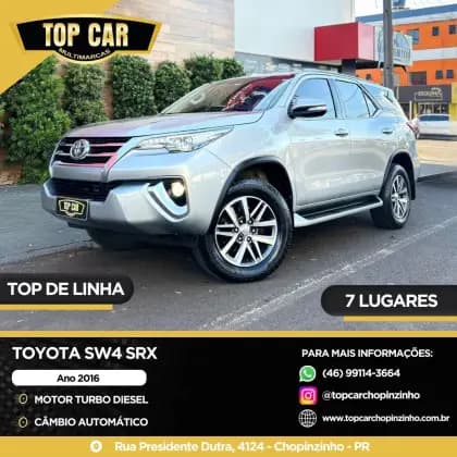 Carro 2.8 SRX 4X4 16V TURBO INTERCOOLER DIESEL 4P AUTOMÁTICO