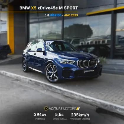 Carro 3.0 I6 TURBO HÍBRIDO XDRIVE45E M SPORT AUTOMÁTICO
