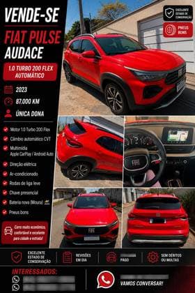 Carro 1.0 TURBO 200 FLEX DRIVE CVT