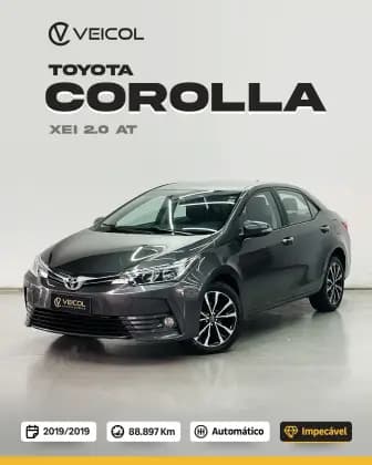Carro 2.0 XEI 16V FLEX 4P AUTOMÁTICO