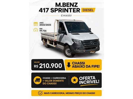 Carro 2.2 CDI DIESEL CHASSIS 416 LONGO MANUAL