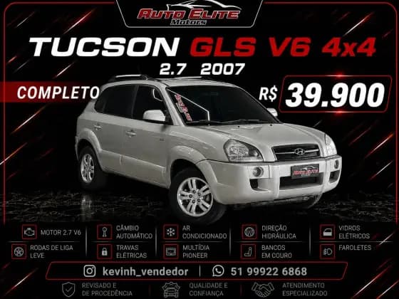 Carro 2.7 MPFI GLS 24V 180CV 4WD GASOLINA 4P AUTOMÁTICO
