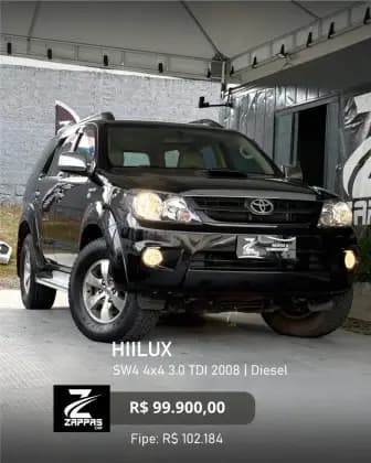Carro 3.0 SRV 4X4 16V TURBO INTERCOOLER DIESEL 4P AUTOMÁTICO