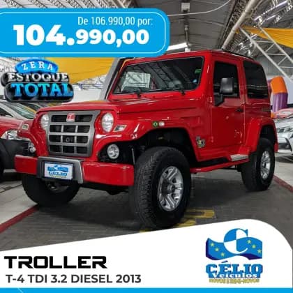 Carro 3.2 TGV 4X4 16V TURBO DIESEL 2P MANUAL
