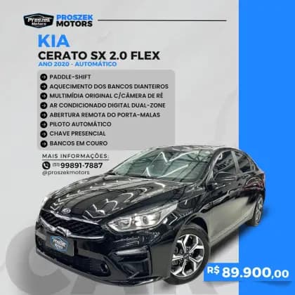 Carro 2.0 16V FLEX SX AUTOMÁTICO