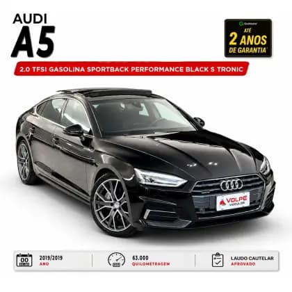 Carro 2.0 TFSI GASOLINA SPORTBACK PERFORMANCE BLACK S TRONIC
