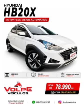 Carro 1.6 16V FLEX VISION AUTOMÁTICO