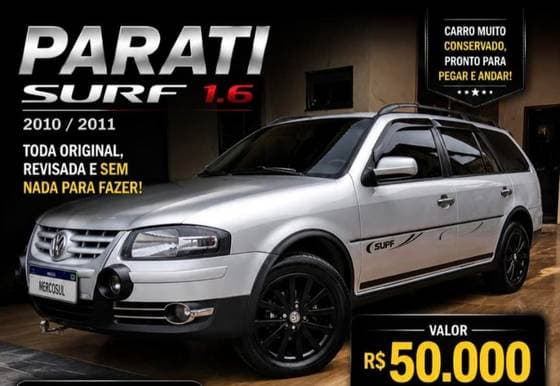 Carro 1.6 MI SURF 8V FLEX 4P MANUAL G.IV