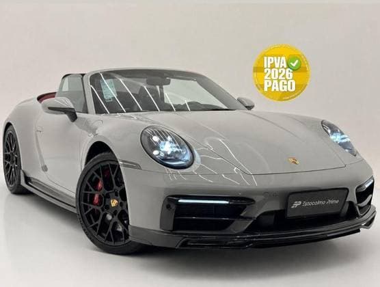 Carro 3.0 24V H6 GASOLINA CARRERA 4 GTS CABRIOLET PDK