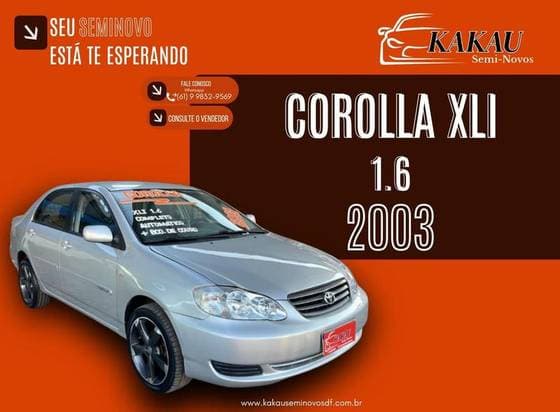Carro 1.6 XLI 16V GASOLINA 4P AUTOMÁTICO