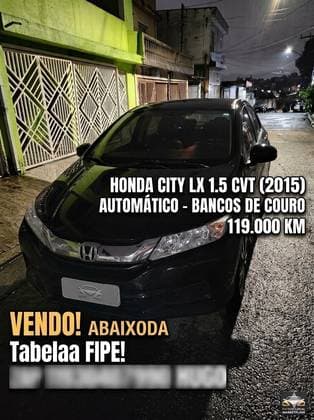 Carro 1.5 LX 16V FLEX 4P AUTOMÁTICO