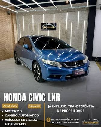 Carro 2.0 LXR 16V FLEX 4P AUTOMÁTICO