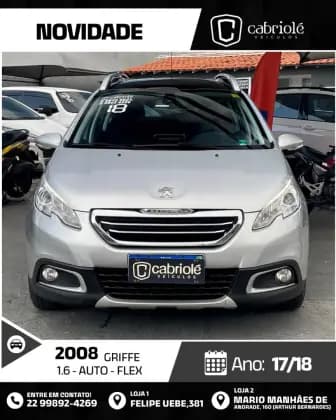 Carro 1.6 16V FLEX GRIFFE 4P AUTOMÁTICO