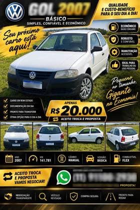 Carro 1.0 MI 8V FLEX 2P MANUAL G.IV
