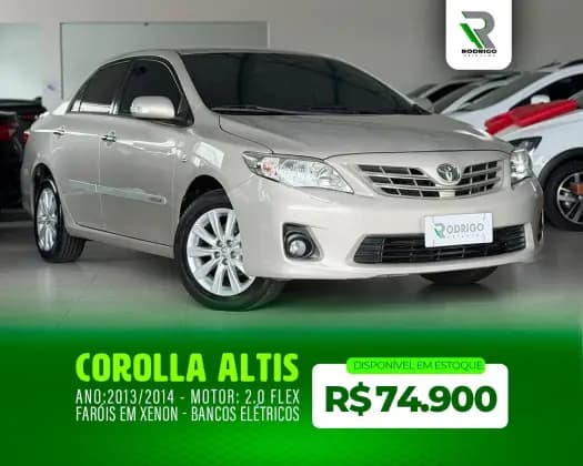 Carro 2.0 ALTIS 16V FLEX 4P AUTOMÁTICO