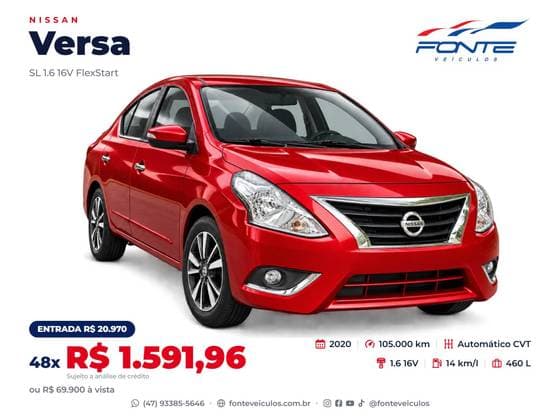 Carro 1.6 16V FLEXSTART SL 4P XTRONIC