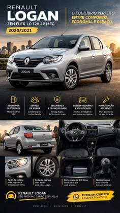 Carro 1.0 12V SCE FLEX ZEN MANUAL