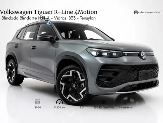 Carro 2.0 350 TSI GASOLINA R-LINE 4MOTION AUTOMÁTICO