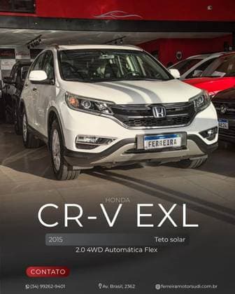 Carro 2.0 EXL 4X4 16V FLEX 4P AUTOMÁTICO