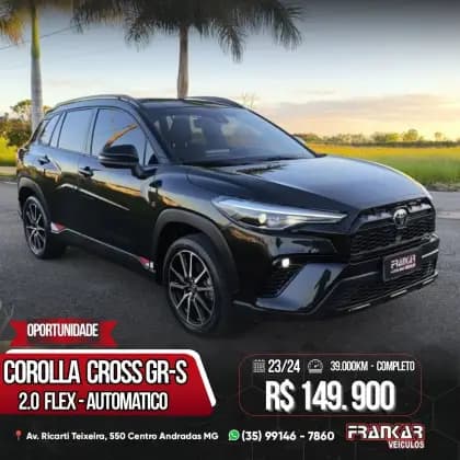 Carro 2.0 VVT-IE FLEX GR-SPORT DIRECT SHIFT