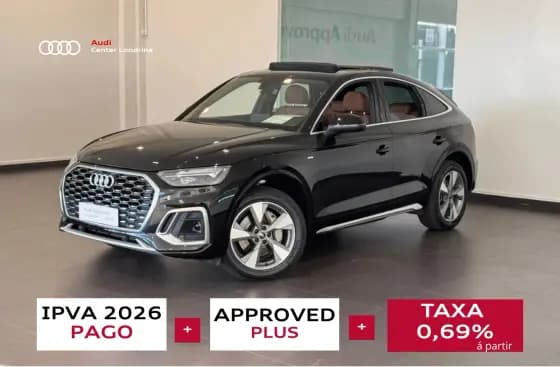 Carro 2.0 55 TFSIE PHEV SPORTBACK PERFORMANCE QUATTRO S TRONIC