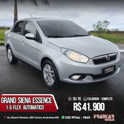 Carro 1.6 MPI ESSENCE 16V FLEX 4P AUTOMATIZADO