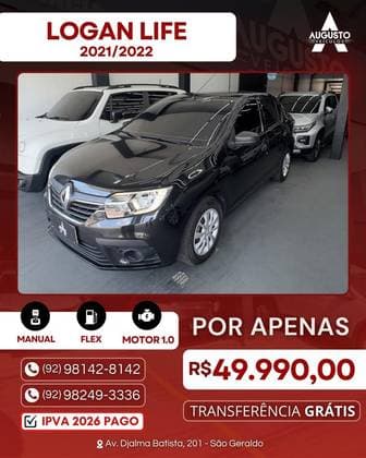 Carro 1.0 12V SCE FLEX LIFE MANUAL