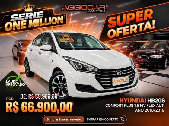 Carro 1.6 1 MILLION 16V FLEX 4P AUTOMÁTICO
