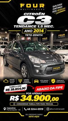 Carro 1.5 TENDANCE 8V FLEX 4P MANUAL