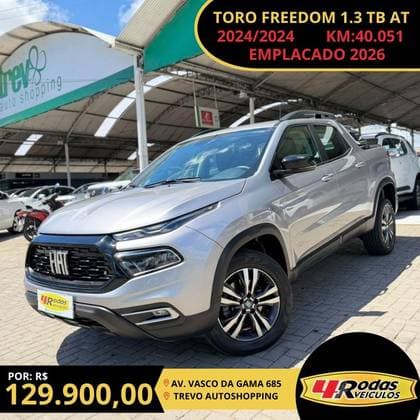 Carro 1.3 TURBO 270 FLEX FREEDOM AT6