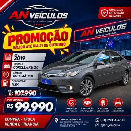Carro 2.0 XEI 16V FLEX 4P AUTOMÁTICO