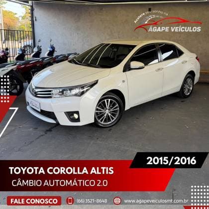 Carro 2.0 ALTIS 16V FLEX 4P AUTOMÁTICO