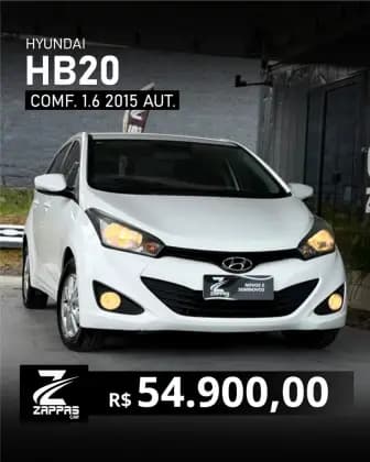 Carro 1.6 COMFORT PLUS 16V FLEX 4P AUTOMÁTICO