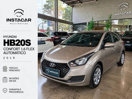 Carro 1.6 COMFORT PLUS 16V FLEX 4P AUTOMÁTICO