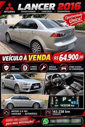 Carro 2.0 HLE 16V GASOLINA 4P AUTOMÁTICO