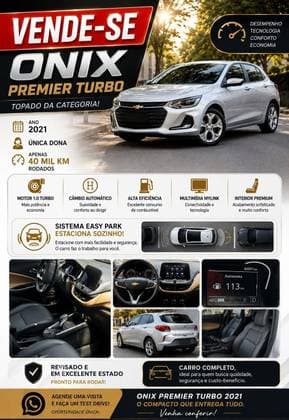 Carro 1.0 TURBO FLEX PREMIER AUTOMÁTICO