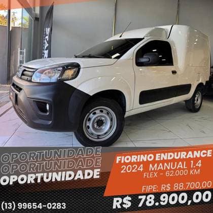 Carro 1.4 MPI FURGÃO ENDURANCE 8V FLEX 2P MANUAL