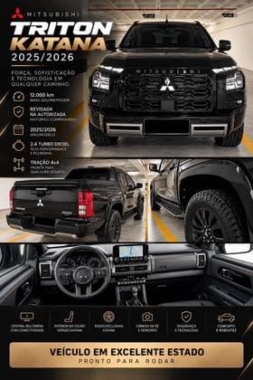 Carro 2.4 BITURBO DIESEL CD KATANA 4X4 AUTOMÁTICO