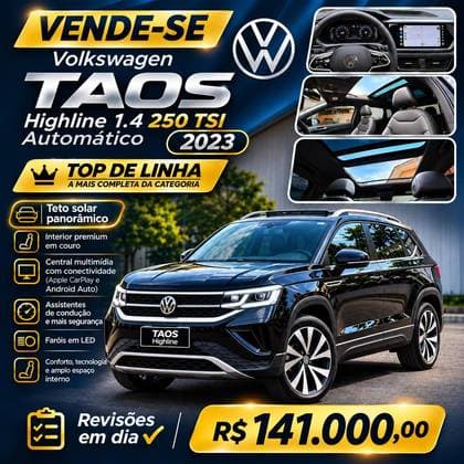 Carro 1.4 250 TSI TOTAL FLEX HIGHLINE AUTOMÁTICO