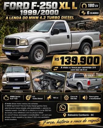 Carro 4.2 XL 4X2 CS TURBO INTERCOOLER DIESEL 2P MANUAL