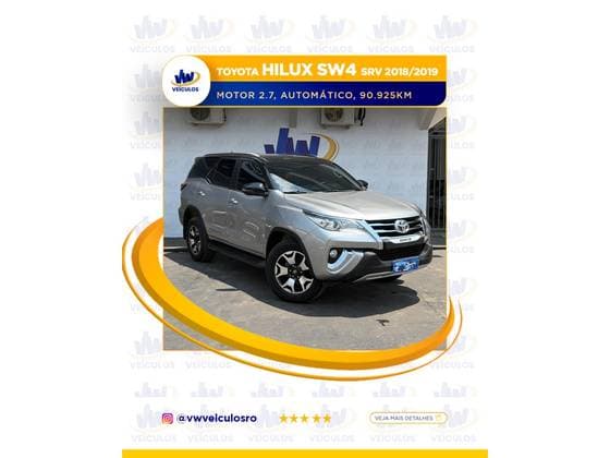 Carro 2.7 SRV 7 LUGARES 4X2 16V FLEX 4P AUTOMÁTICO