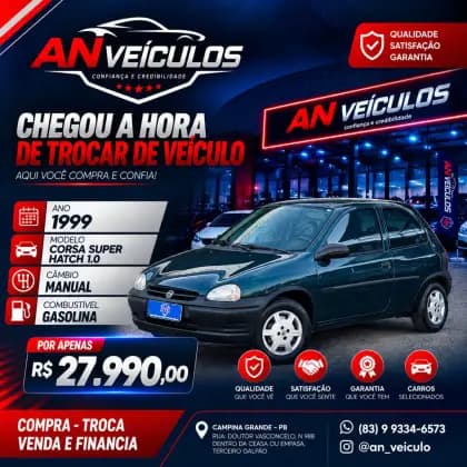Carro 1.0 MPFI SUPER 8V GASOLINA 2P MANUAL