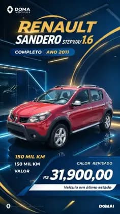 Carro 1.6 STEPWAY 16V FLEX 4P MANUAL
