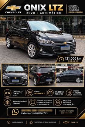 Carro 1.0 TURBO FLEX LTZ AUTOMÁTICO